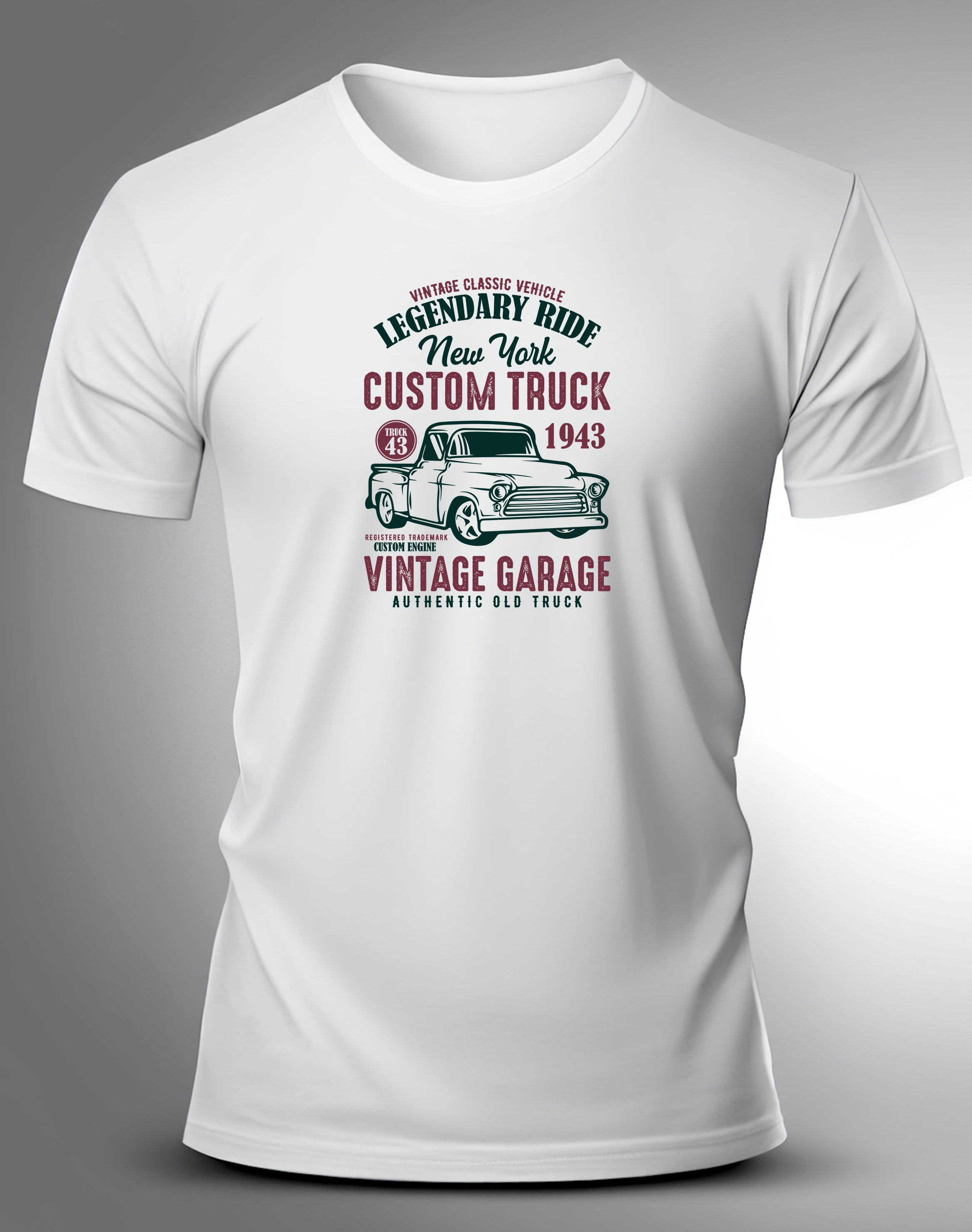 1943 Custom Truck T Shirt