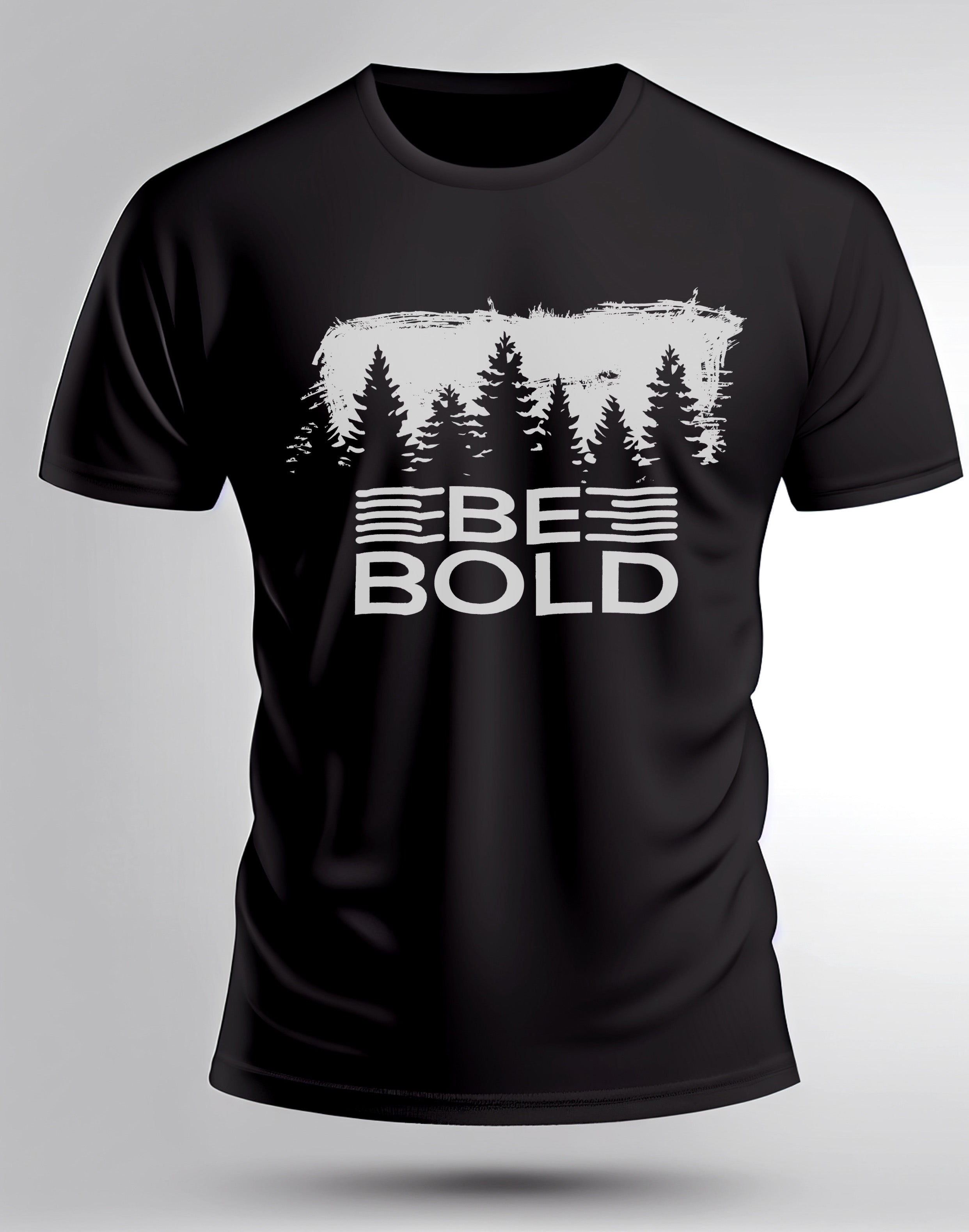 Be Bold Black T Shirt