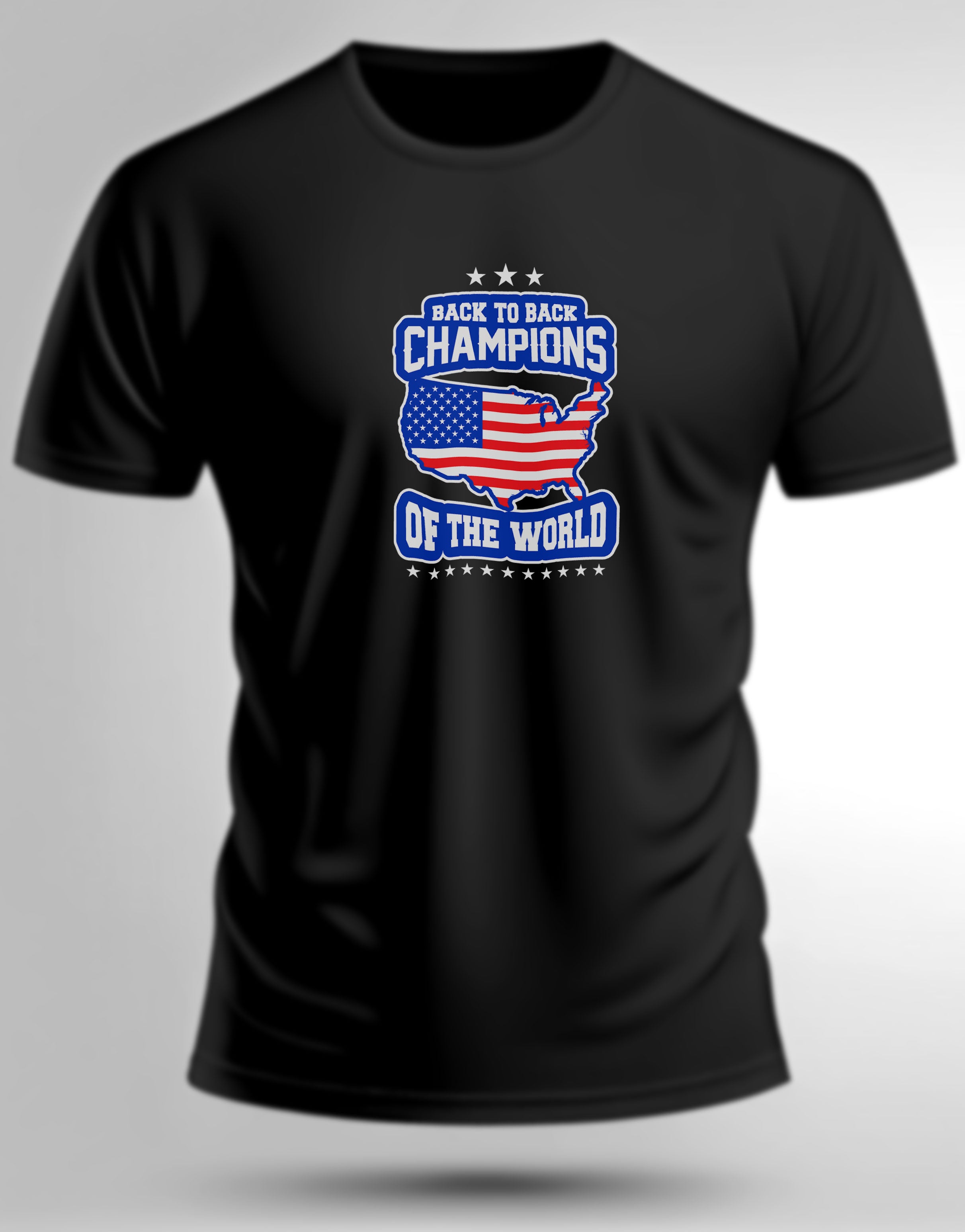 Back to Back Champions of The World T Shirt